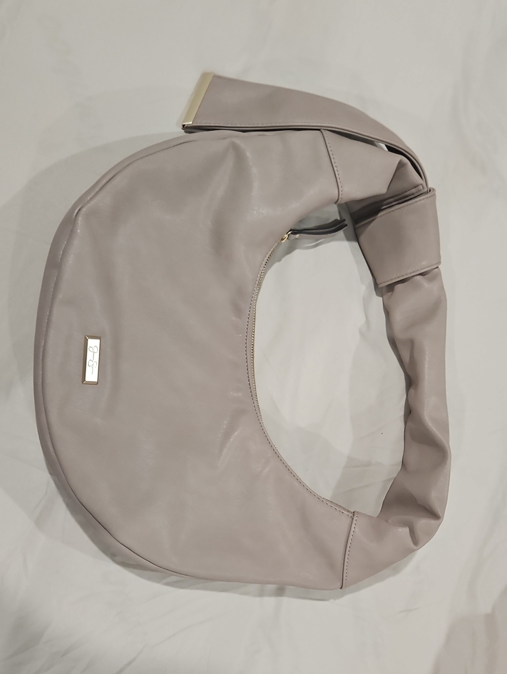 Jessica Simpson Taupe Hobo Shoulder Bag
